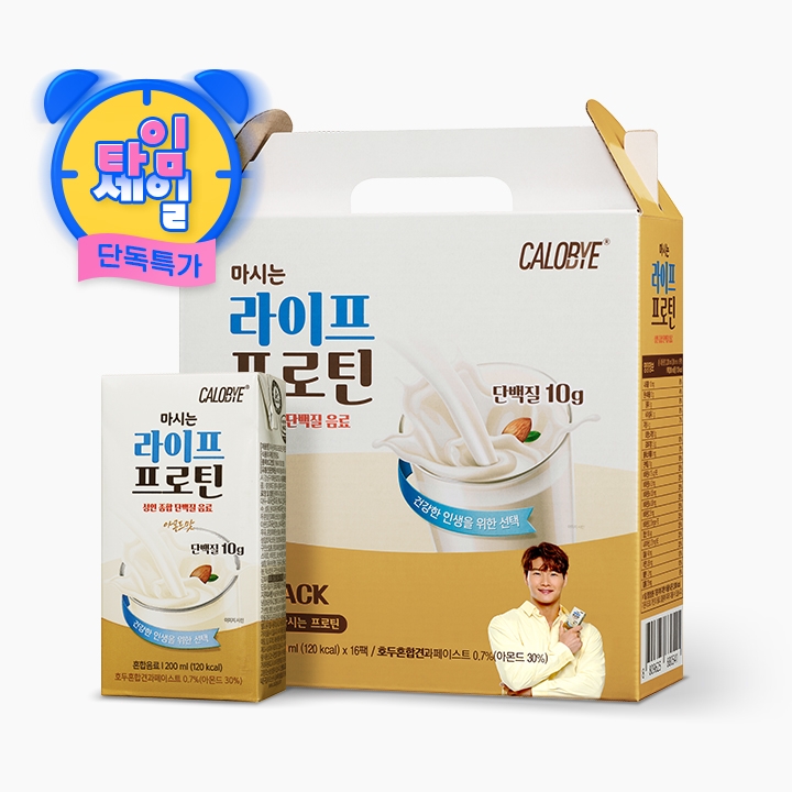 드링크 프로틴 드링크 Calobay 아몬드맛 고단백 프로틴